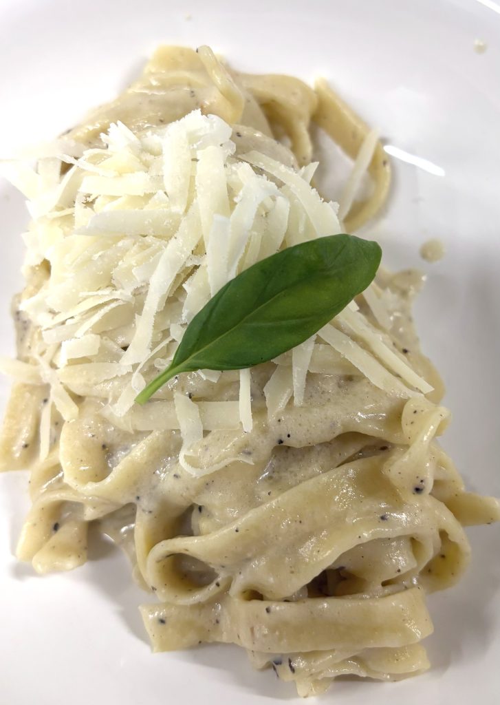 Trüffel und hausgemachte Pasta, was gibt es besseres