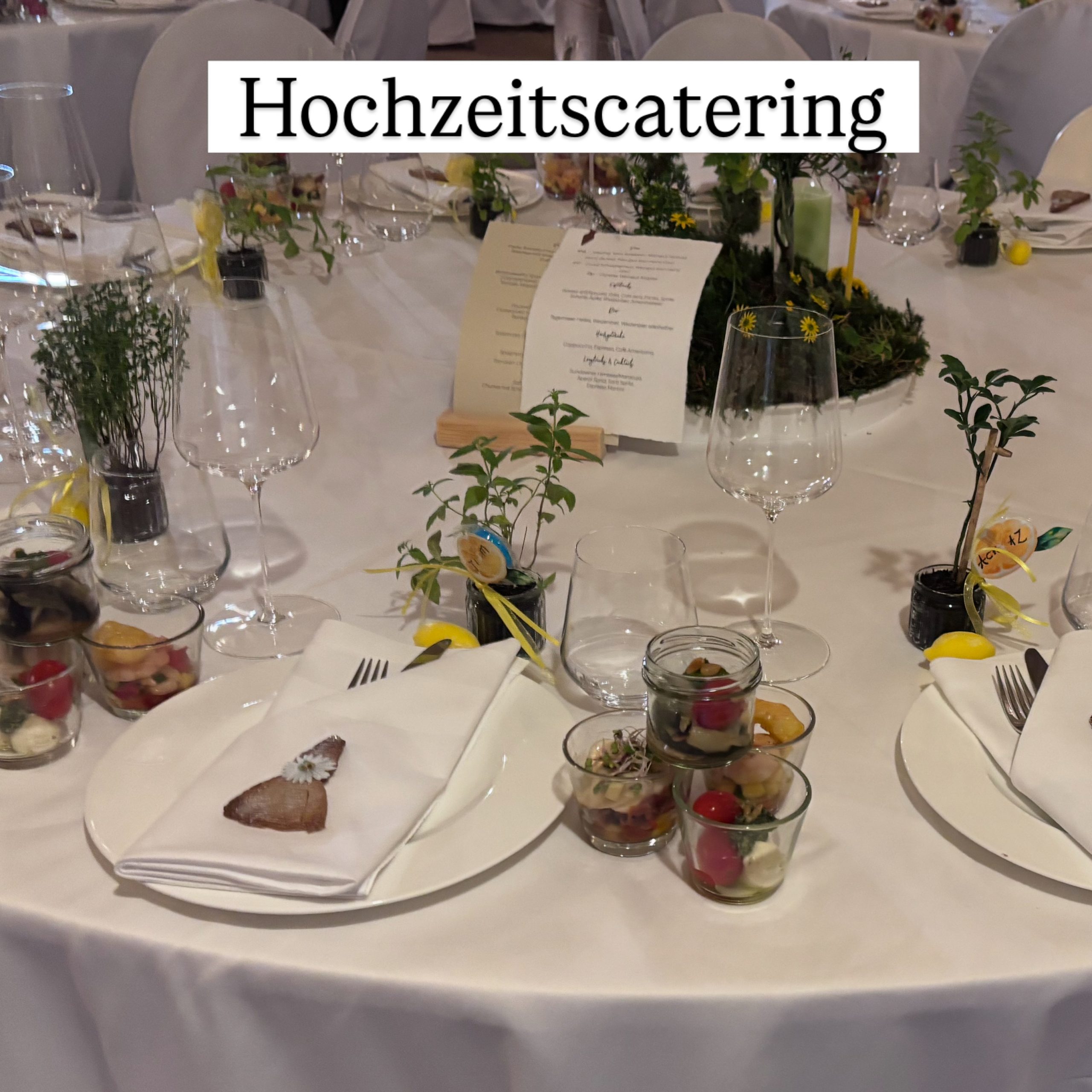 Hochzeitscatering im Großraum Rhein-Main natürlich von der Kulinarische-Werkstatt