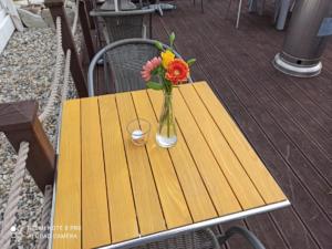 ein Platz für 2 auf unserer Terrasse