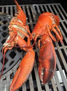 Hummer-auf-dem-Grill